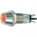 Сигнальная лампа R9-115L, 5 мм LED  24В=, красная