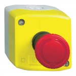 Пульт управления Schneider Electric Harmony XALK XALK178F с кнопкой-грибок, с поворотом, красная