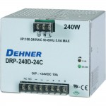 Блок питания Dehner Elektronik DRP240D-24CTN,  24В=, 10A,  240Вт