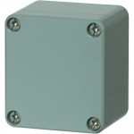 Алюминиевый корпус Fibox ALN 080806, (Ш х В х Г) 82 x 77 x 56.5 мм, серебристо-серый (RAL 7001, с порошковым покрытием)