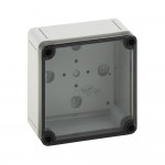 Пластиковая настенная распределительная коробка из полистирола Spelsberg PS 1111-7-t, (Д х Ш х В) 110 x 110 x 66 мм, цвет светло-серый, (RAL 7035)