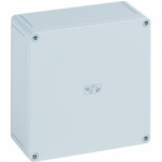 Пластиковая настенная распределительная коробка из полистирола Spelsberg PS 1111-9, (Д х Ш х В) 110 x 110 x 90 мм, цвет светло-серый, (RAL 7035)