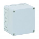 Пластиковая настенная распределительная коробка из полистирола Spelsberg PS 1111-9-m, (Д х Ш х В) 110 x 110 x 90 мм, цвет светло-серый, (RAL 7035)