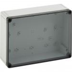 Пластиковая настенная распределительная коробка из полистирола Spelsberg PS 2518-9-t, (Д х Ш х В) 254 x 180 x 90 мм, цвет светло-серый, (RAL 7035)