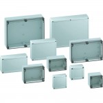 Пластиковая настенная распределительная коробка IP67 Spelsberg TG ABS 88-6-o, ABS, (Д х Ш х В) 84 x 82 x 55 мм, цвет светло-серый, (RAL 7035)