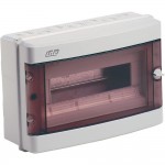 Коробка для автомата ISO IP55 с 12 разъемами IDE 20802, серый