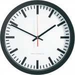 Настенные часы с коррекцией времени по радиоканалу, O30 cm 