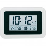 Солнечные настенные цифровые часы с термометром