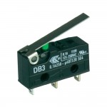Сверх-микропереключатель Cherry Switches 250 В/AC DB3 DB3C-A1LC 1 переключающий контакт, клеммы для 