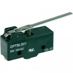 Базовый переключатель Cherry Switches 250 В/AC GPT GPTBLS01 1 переключающий контакт, клеммы с винтам