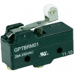 Базовый переключатель Cherry Switches 250 В/AC GPT GPTBRM01 1 переключающий контакт, клеммы с винтам