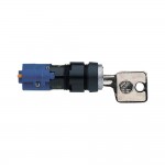 Переключатель с ключом с фиксацией RAFI LUMOTAST 75 переключатель с ключом , 2 НО + 2 НЗ (90°), монтажный диаметр 16.2 мм