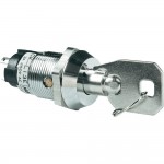 Переключатель с ключом CK 250 В/AC 3 A NKK Switches CKL13EFW01 монтажный диаметр 19 мм