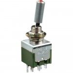 Тумблер со светодиодным индикатором NKK Switches 250 В/AC 3 A M21 M2112TCW01 1 x Вкл/Вкл фиксированно/фиксированно