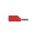 Подпружиненный штекер N 4041 L без защитного колпачка Schnepp штифт-O: 4 мм, для пайки, 30 A, красный, содержит: 1 шт.