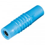 Соединящий стержень KP 4000 Schnepp штифт-O: 4 мм, для пайки, 60 В/DC / 30 В/AC 25 A, синий, содержит: 1 шт.