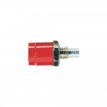 Миниатюрная втулка, изолированная BU 2400 Schnepp штифт-O: 2 мм, для пайки, 5 A, красная, содержит: 1 шт.