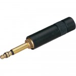 Аудио разъём jack 5.23 мм Neutrik NP3CM-B,STEREO контактов: 3, стерео, черного цвета, 1 шт.