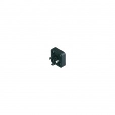 Приборный штекер HIRSCHMANN GSA-U 3000 N LO, 300В, 16А, 3 контакта, чёрный 