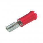 Гильза для плоских штекеров TE CONNECTIVITY 165565-1, провод: 0.3 - 1.5 мм^2, 2.8х0.5 мм, красный